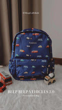 Load image into Gallery viewer, *BACK IN STOCK* Beep Beep Vehicles 2.0 Personalized Bag