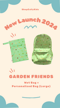 Load image into Gallery viewer, Garden Friends Personalized Bag (Large)