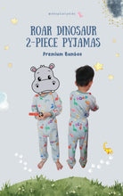 Load image into Gallery viewer, Roar Dinosaur 2-Piece Pyjamas Set (Premium Bamboo)