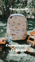 Load image into Gallery viewer, Construction Vehicles Personalized Bag