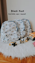 Load image into Gallery viewer, Construction Vehicles Personalized Bag