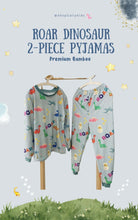 Load image into Gallery viewer, Roar Dinosaur 2-Piece Pyjamas Set (Premium Bamboo)