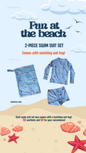 Load image into Gallery viewer, Fun At The Beach 2-Piece Swim Suit