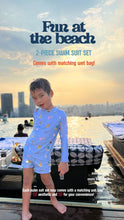 Load image into Gallery viewer, Fun At The Beach 2-Piece Swim Suit