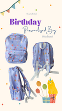 Load image into Gallery viewer, Birthday Personalized Bag (Medium)