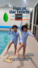 Load image into Gallery viewer, Fun At The Beach 2-Piece Swim Suit