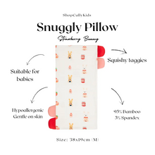 Load image into Gallery viewer, *NEW* Strawberry Bunny & Dim Sum Snuggly Pillow Cases (Premium Bamboo)