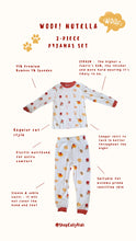 Load image into Gallery viewer, Woof! Nutella 2-Piece Pyjamas Set (Premium Bamboo)