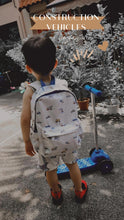 Load image into Gallery viewer, Construction Vehicles Personalized Bag
