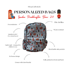 Load image into Gallery viewer, London 2.0 Personalized Bag (LARGE)