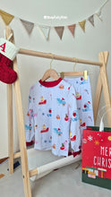 Load image into Gallery viewer, (LIMITED EDITION) Santa Dinosaur 2-Piece Pyjamas Set (Premium Bamboo)