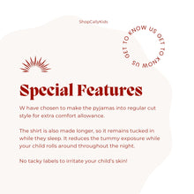 Load image into Gallery viewer, (LIMITED EDITION) Santa Dinosaur 2-Piece Pyjamas Set (Premium Bamboo)