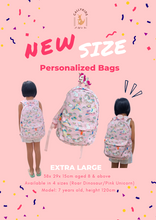Load image into Gallery viewer, Pink Unicorn Personalized Bag