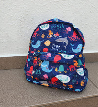 Load image into Gallery viewer, Ocean Animals Personalized Bag