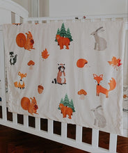 Load image into Gallery viewer, Forest Animals Personalized Blanket