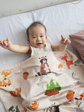 Load image into Gallery viewer, Forest Animals Personalized Blanket