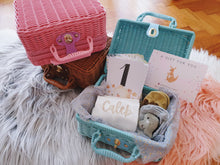 Load image into Gallery viewer, Newborn Baby Boy Personalized Gift Set (White)