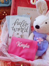 Load image into Gallery viewer, Limited Edition - Holographic Newborn Baby Girl Personalized Gift Set