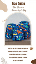Load image into Gallery viewer, Roar Dinosaur Personalized Bag