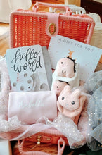 Load image into Gallery viewer, Newborn Baby Girl Personalized Gift Set (Baby Pink)