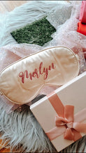 Load image into Gallery viewer, Sleep Tight Personalized Eye Mask Gift Set