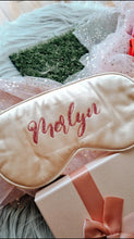 Load image into Gallery viewer, Sleep Tight Personalized Eye Mask Gift Set