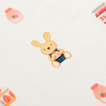 Load image into Gallery viewer, *NEW* Strawberry Bunny &amp; Dim Sum Snuggly Pillow Cases (Premium Bamboo)
