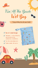 Load image into Gallery viewer, *NEW* Fun At The Beach Wet Bag
