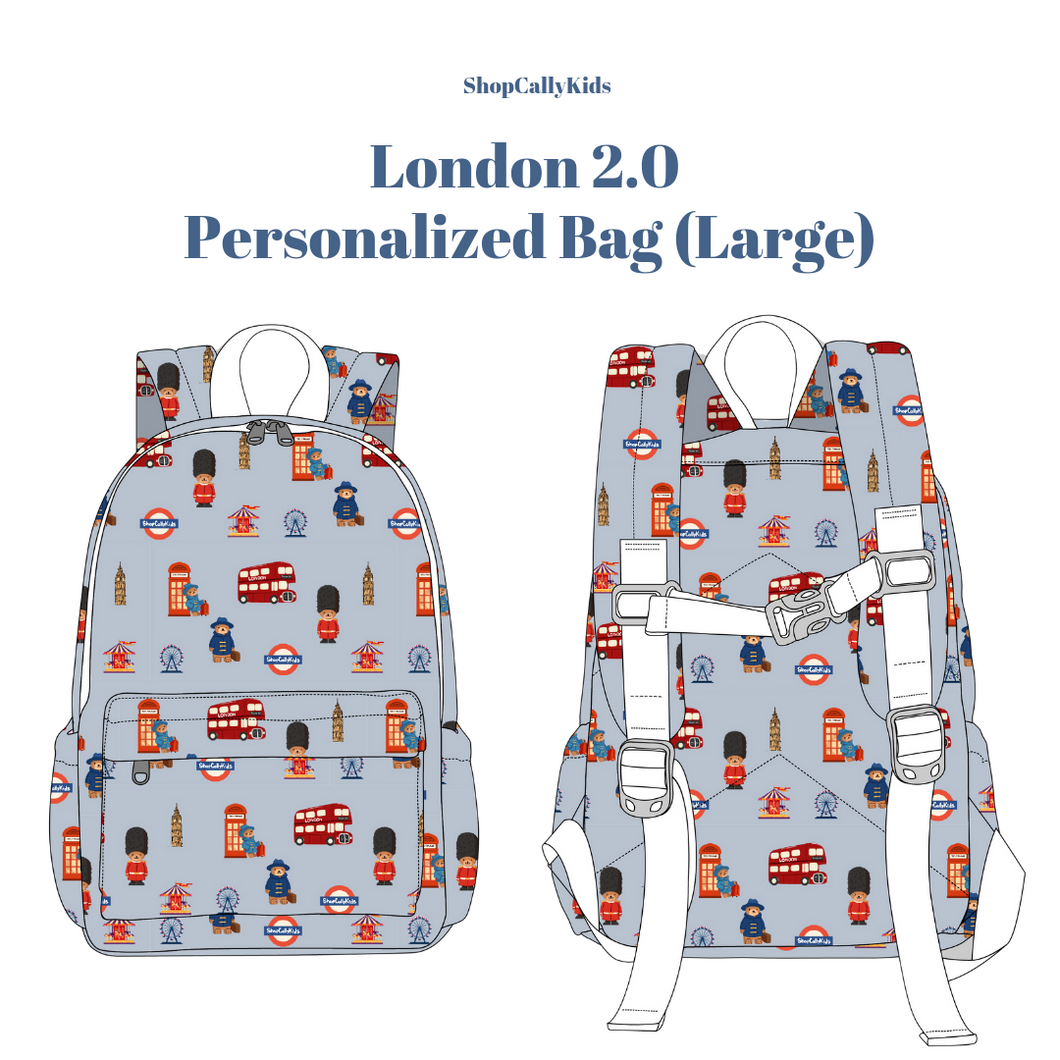 *PRE-ORDER* London 2.0 Personalized Bag (LARGE)