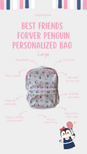 Load image into Gallery viewer, *NEW* Best Friends Forever Penguins Personalized Bag (Large)
