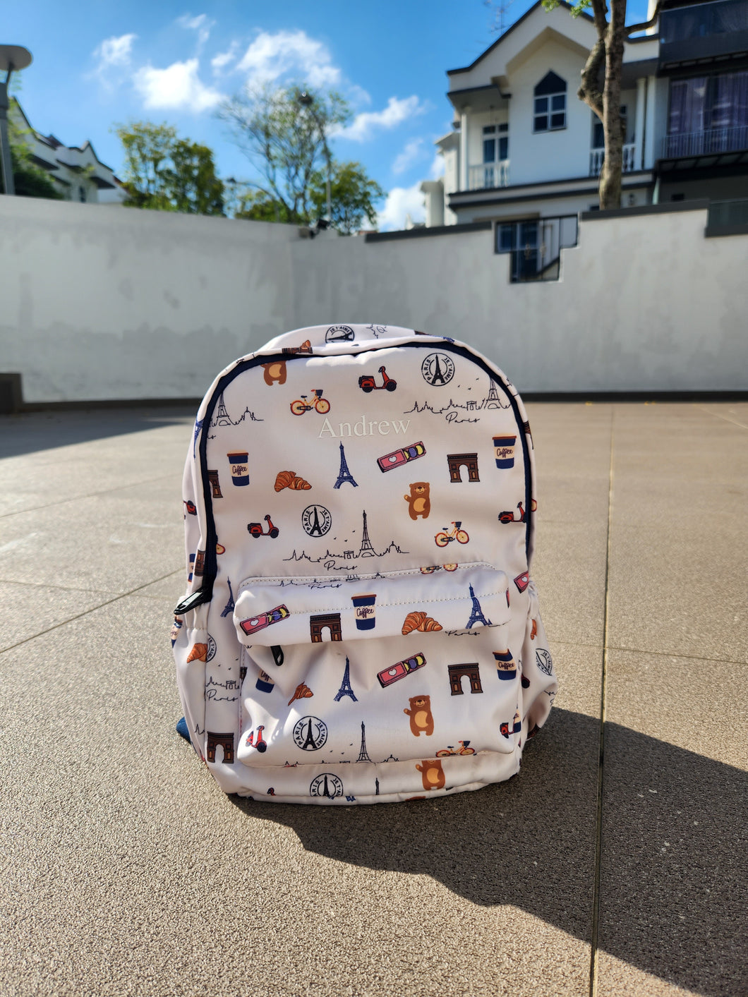 Paris City of Love Personalized Bag