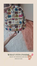 Load and play video in Gallery viewer, Beary Me Personalized Bag
