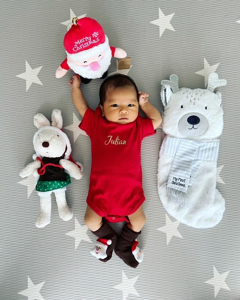 HUAT AH LUCKY RED Personalized Baby Romper