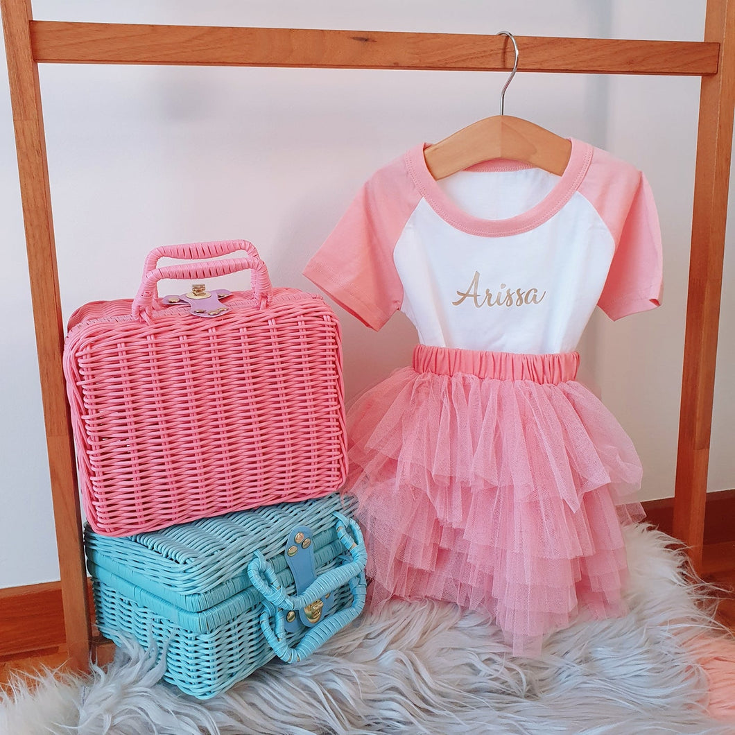 Whimsical Princess Pink Tulle Skirt