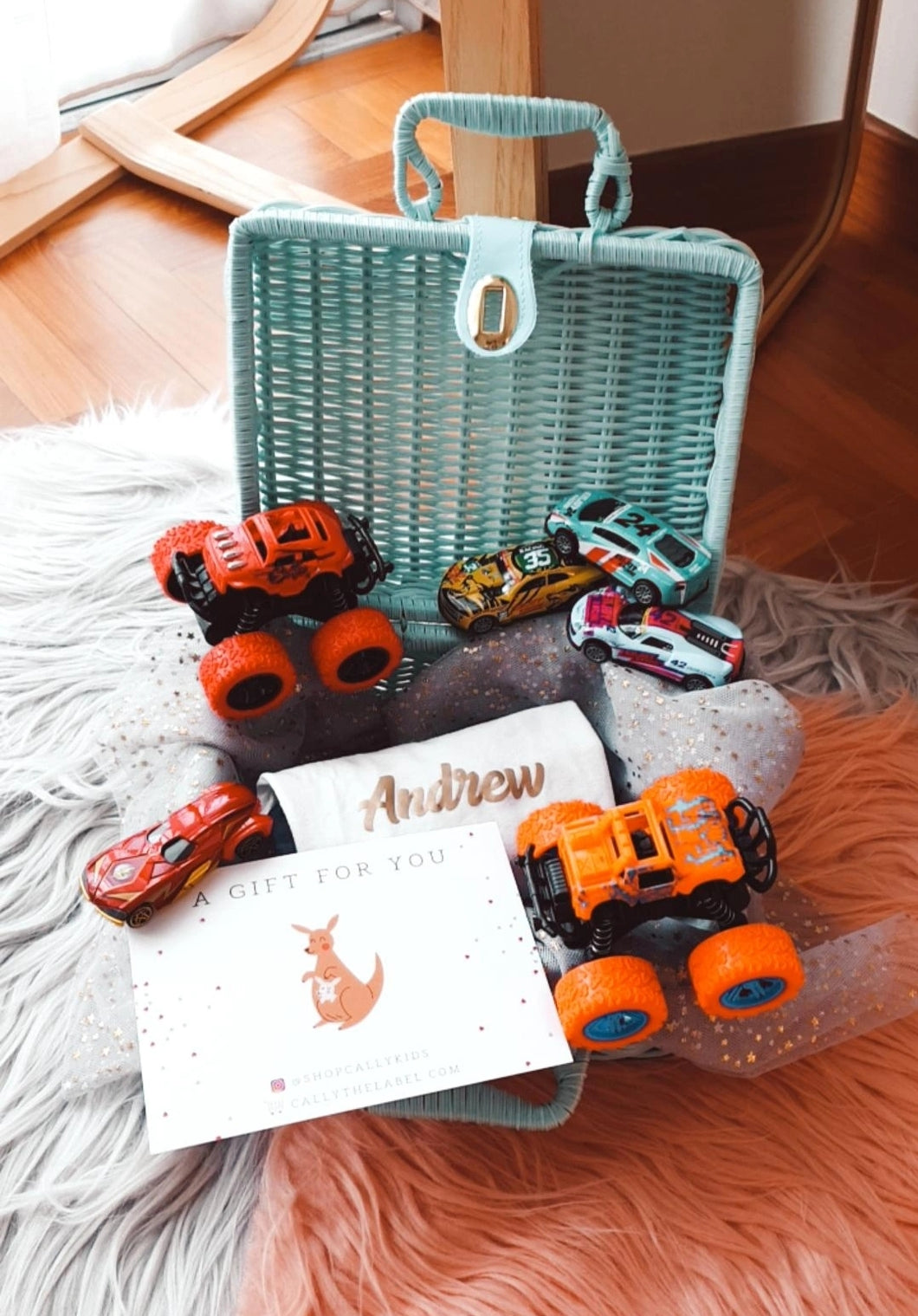 Racer Cars Personalized Gift Set
